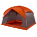 Dog House 6 - Orange/taupe/eggplant - 6 Person