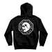 Skull Hooded Fleece Hoodie