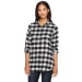 Pemberton Boyfriend Tunic Flannel Shirt