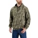 Men's Loose Fit Midweight Camo Sleeve Graphic Sweatshirt