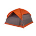 Dog House 4 - Orange/taupe/eggplant - 4 Person