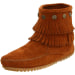 Women's Double Fringe Side Zip Boot