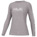 Women's Pursuit Heather Crew Ls