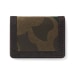 Waxed Rugged Twill Outfitter Card Wallet - Dark Waxed Shrub