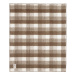 Suffolk Buffalo Check Undyed Wool Blanket