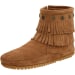 Women's Double Fringe Side Zip Boot