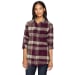 Pemberton Boyfriend Tunic Flannel Shirt