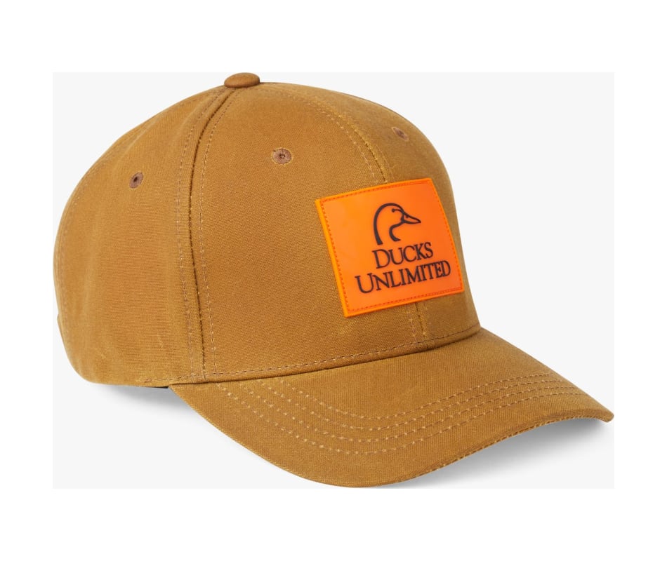 Filson Logger Cap Ducks Unlimited Dark Tan