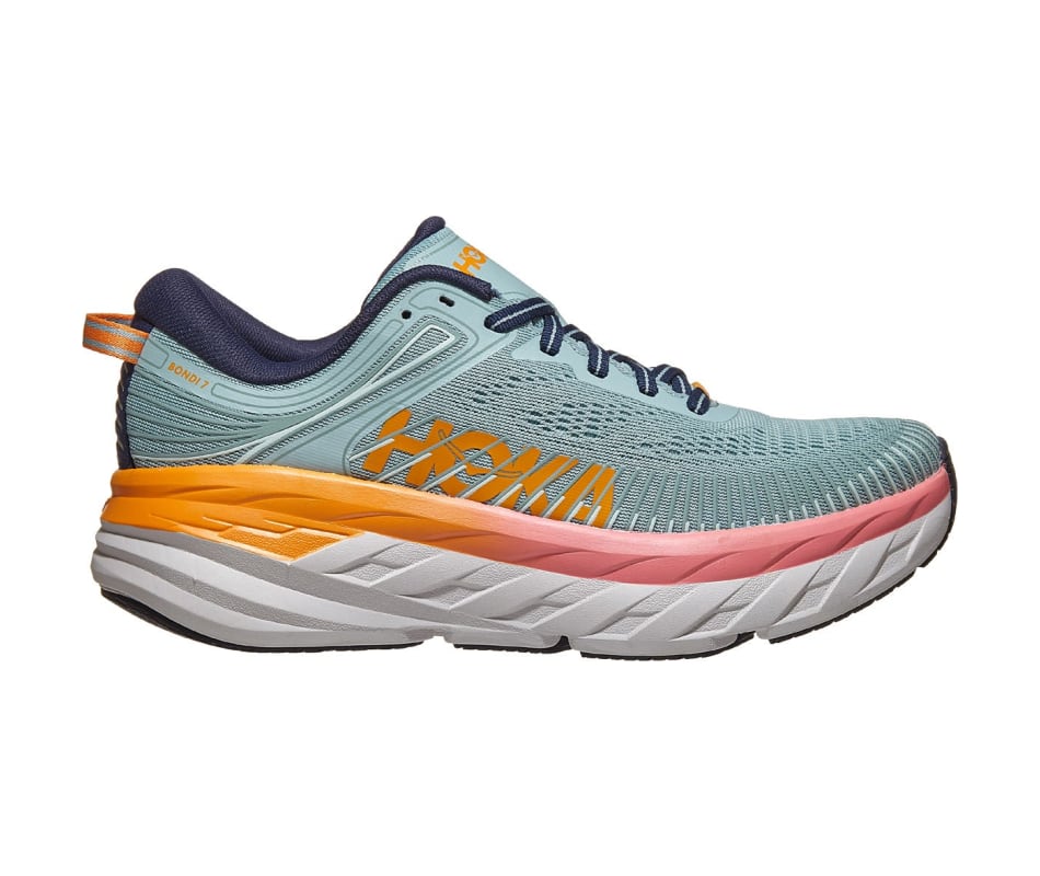 hoka black iris blue haze