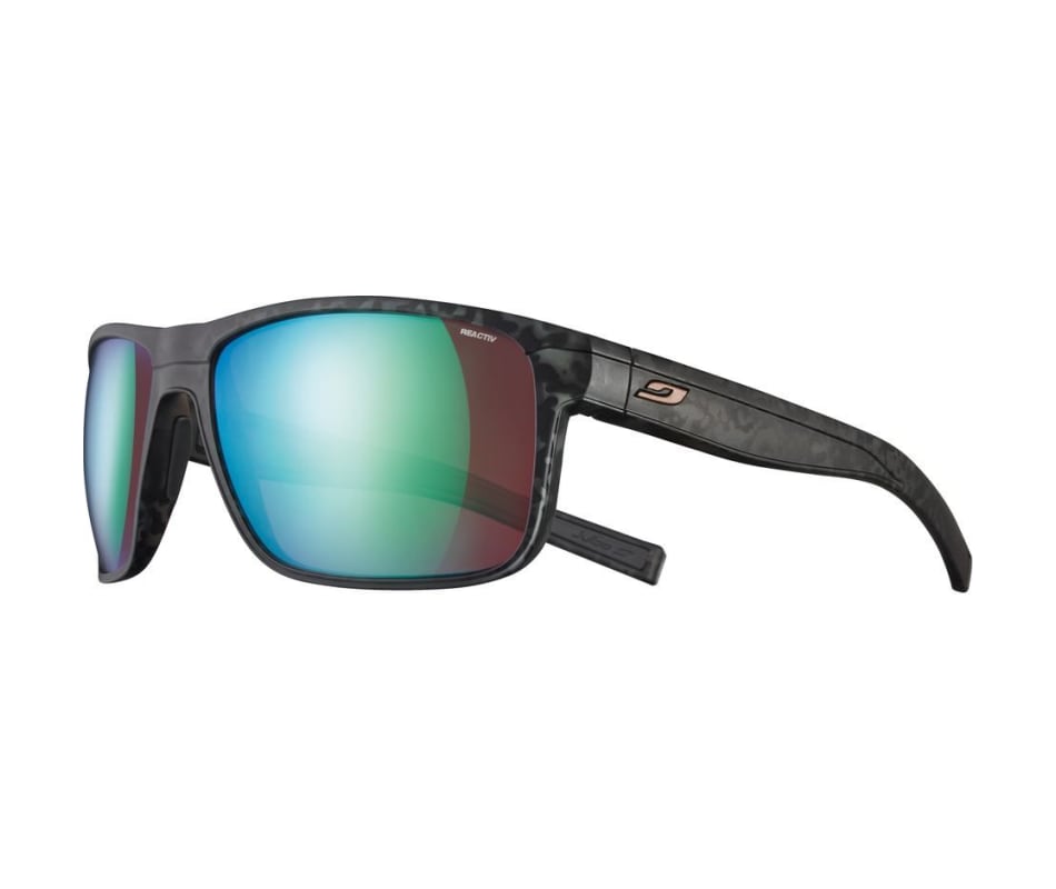 Julbo Renegade Sunglasses - Gray Tortoise/black Frame With Reactiv All ...