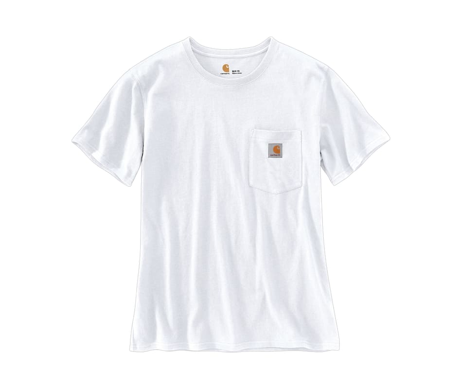 Carhartt Women's Workwear T-shirt - White - Large Regular