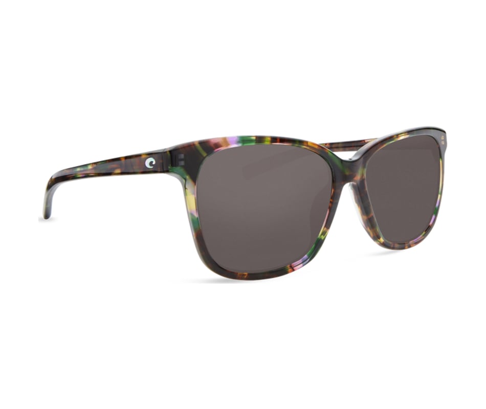 Costa Del Mar May Sunglasses Shiny Abalone Frame/Gray 580G