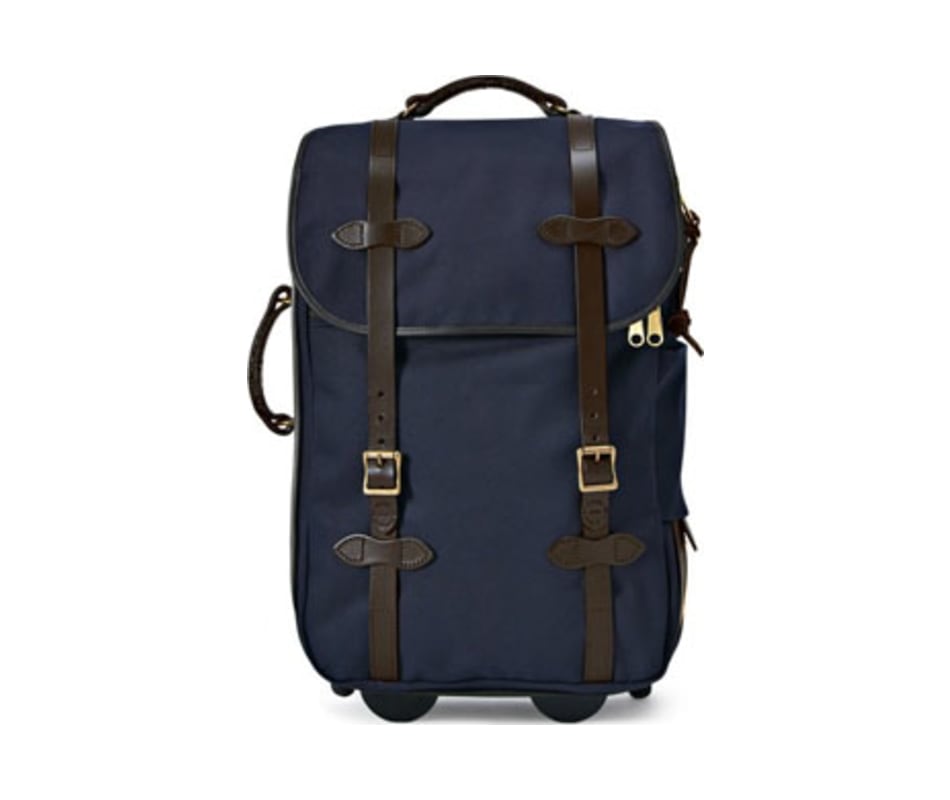 Filson Wheeled Rolling CarryOn Bag Medium Navy