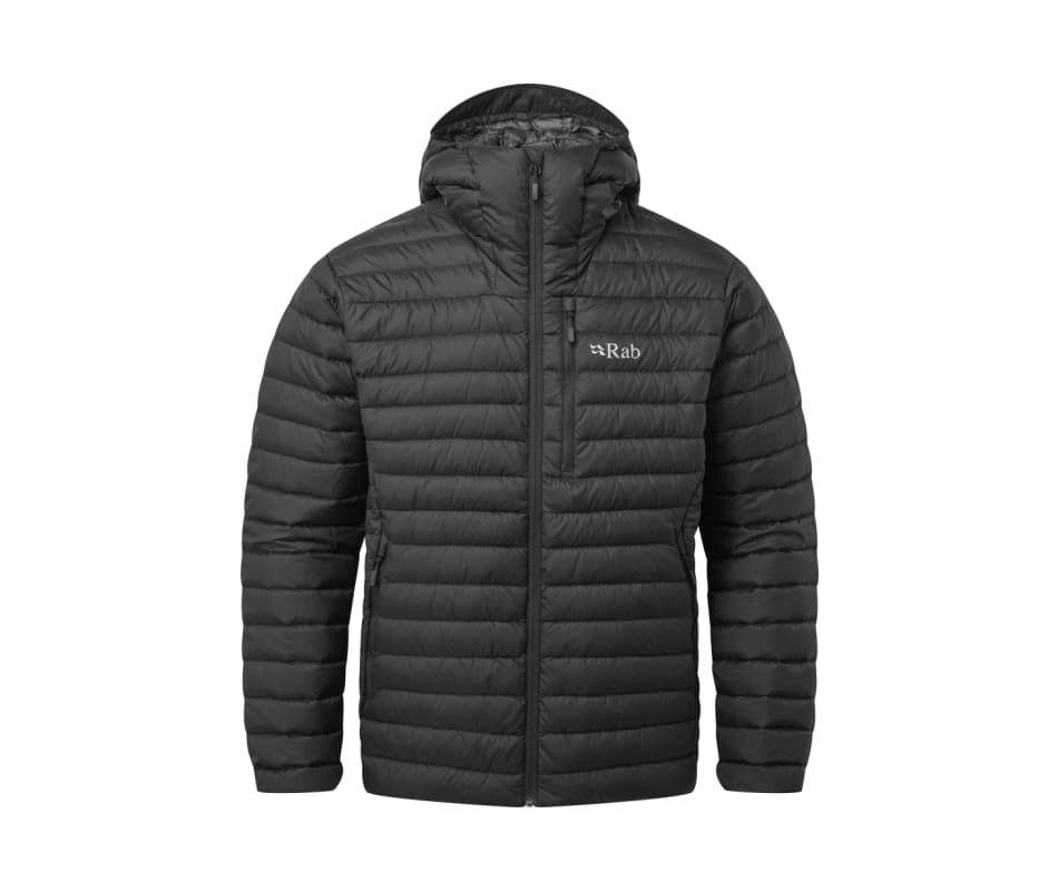 Rab black down jacket clearance