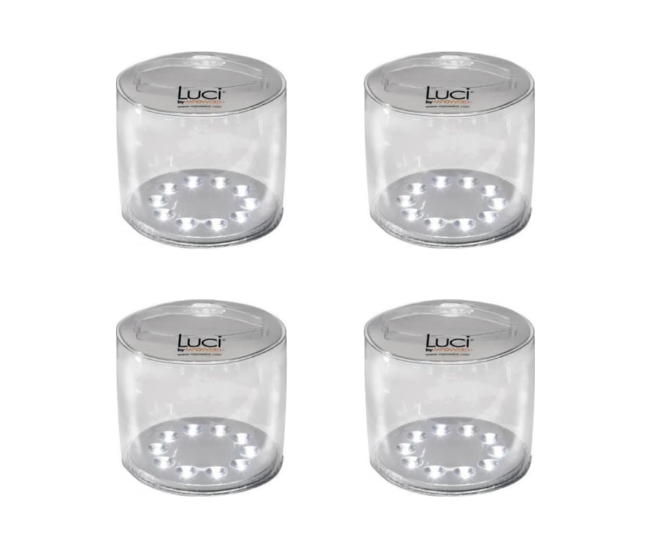 Mpowerd Luci Original Inflatable Solar Lantern 4 Pack