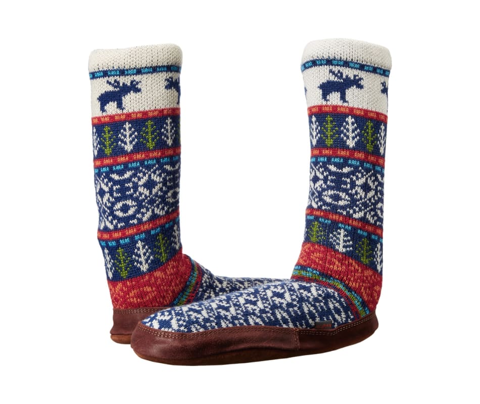 acorn unisex slipper sock