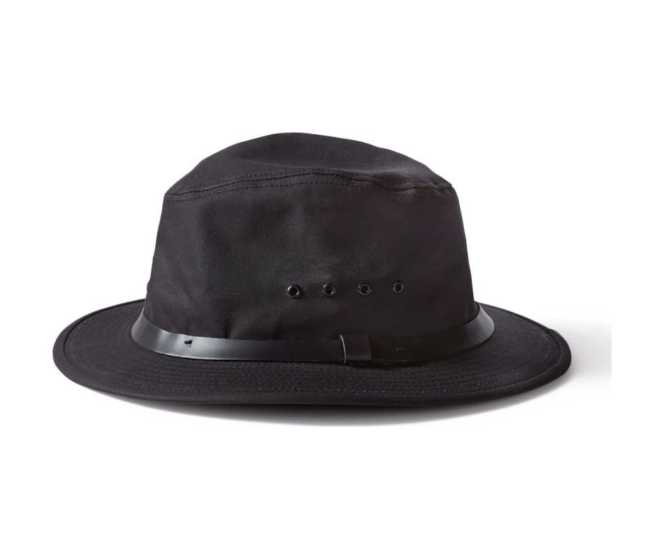 Filson 60015 Tin Cloth Packer Hat Black - XL