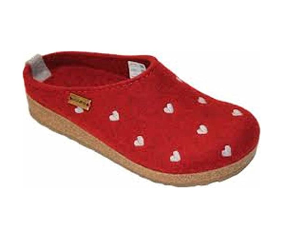 haflinger women's slippers with arch support