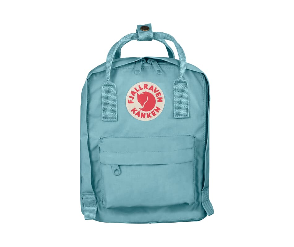 sky blue kanken bag