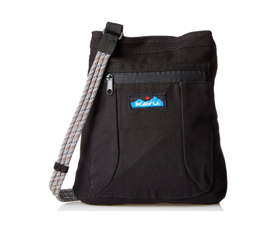 Kavu Keepalong Shoulder Bag Black
