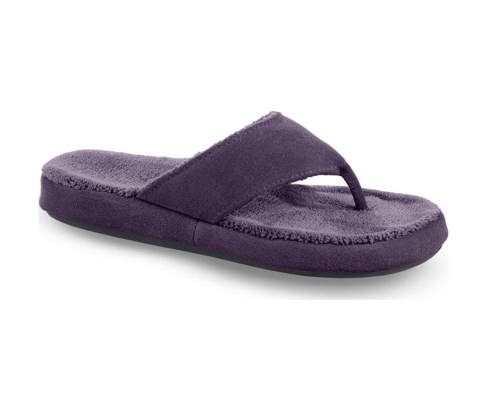 acorn women's spa thong slipper