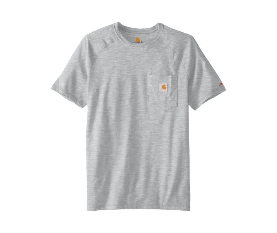 Carhartt 100410 Force Cotton T-Shirt Heather Grey - XL