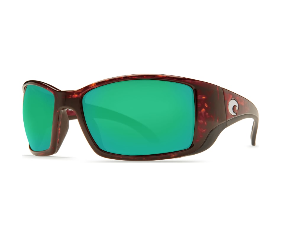 Costa Del Mar BlackFin Sunglasses Tortoise Frame/580G Green Mirror