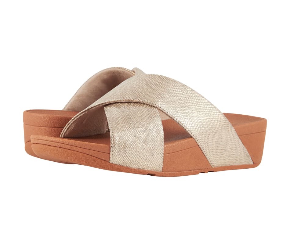 lulu cross slide sandal fitflop