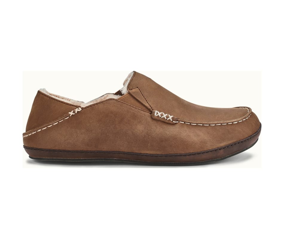 OluKai Men's Moloa Slipper - Toffee / DK Wood - 16