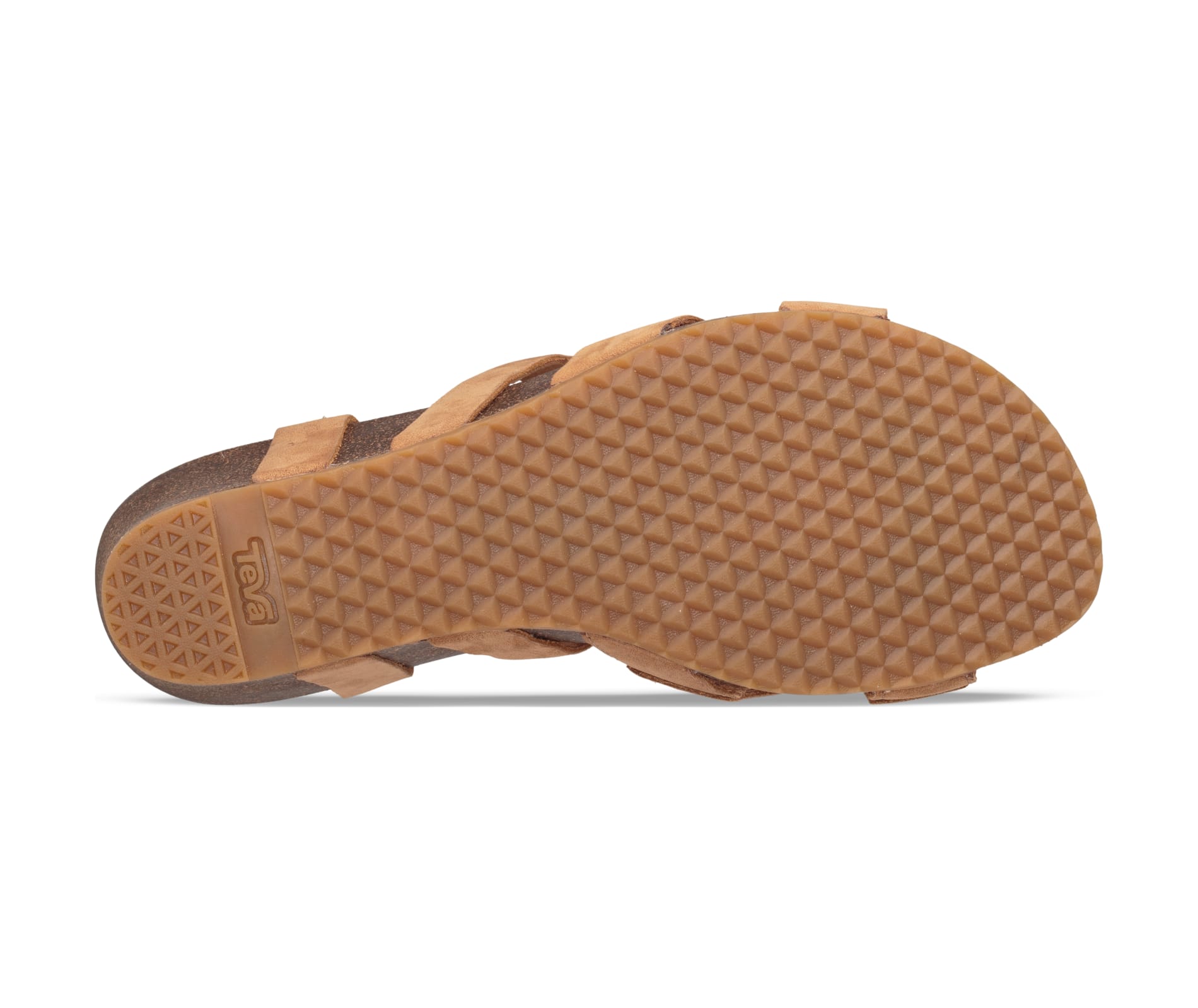 teva mahonia wedge cross strap
