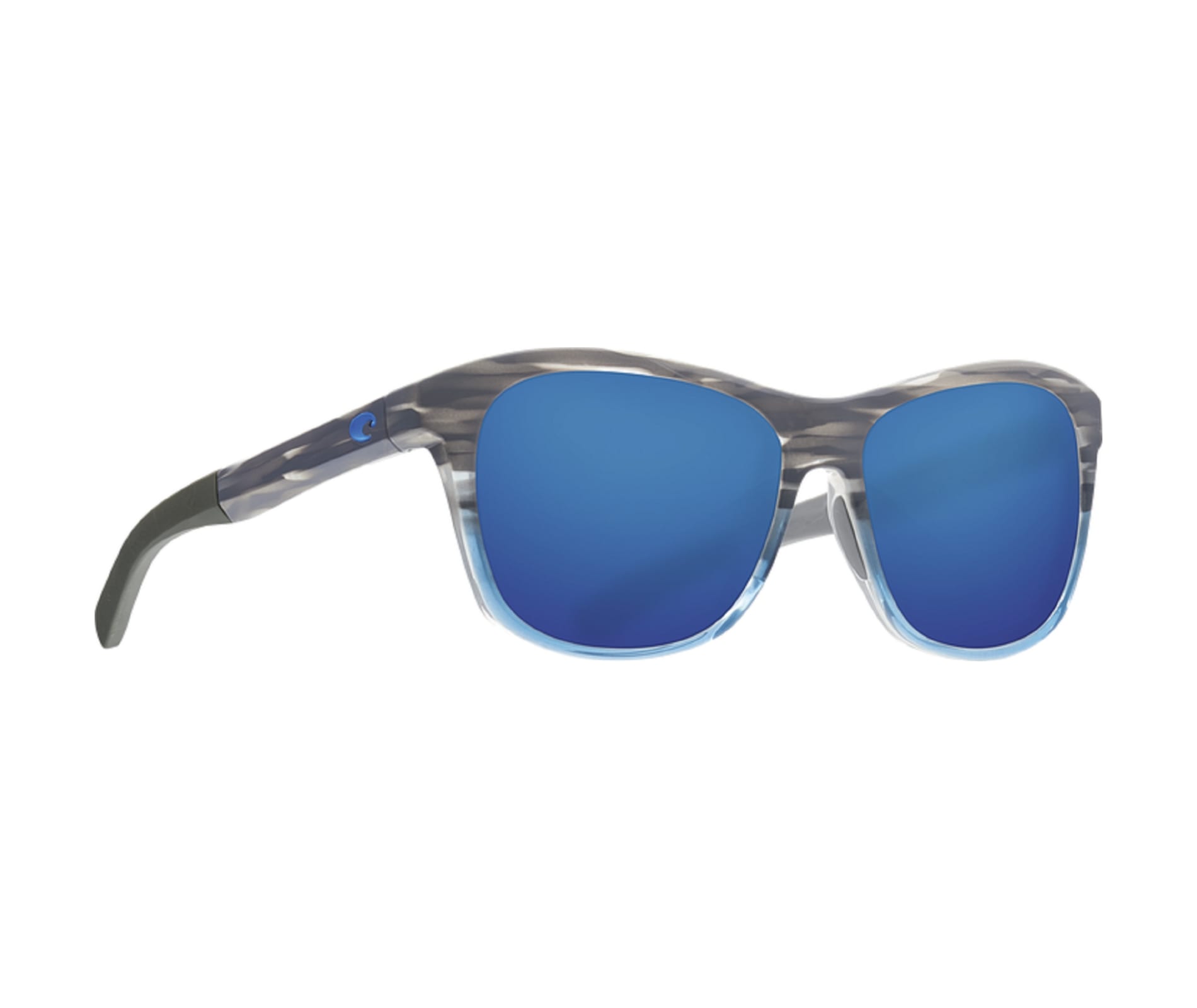 Costa Del Mar Vela Sunglasses Ocearch Shiny Coastal Fade /blue Mirror