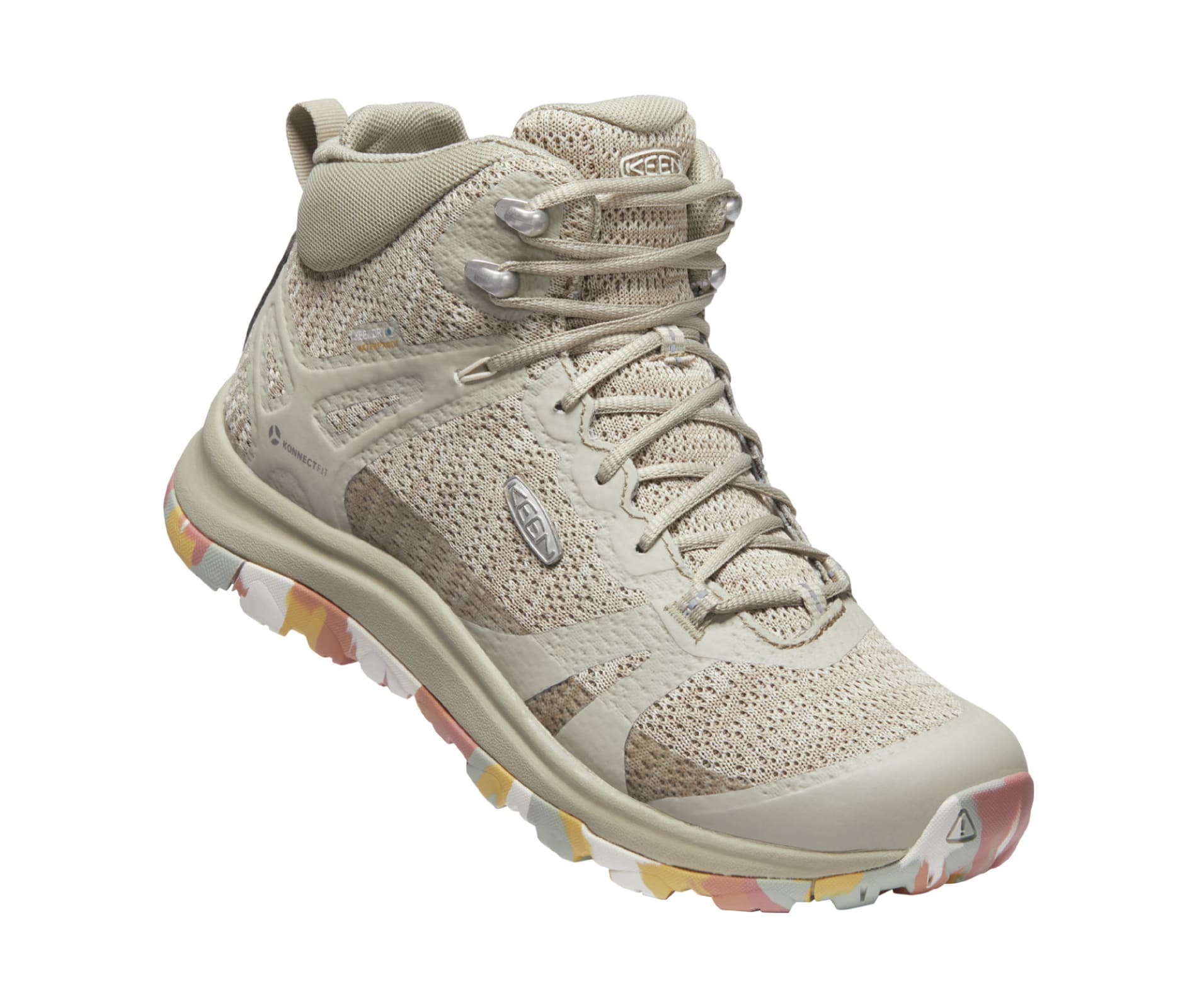 Keen Women's Terradora Ii Mid Wp - Brick Dust/birch - 9.5