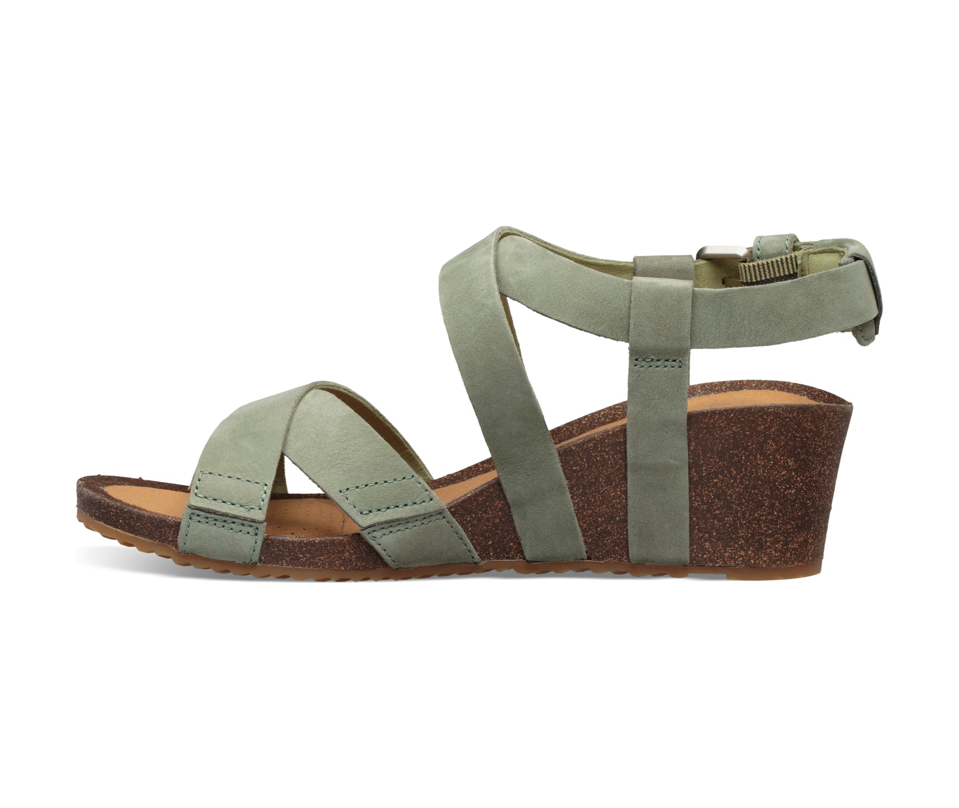 teva mahonia wedge cross strap