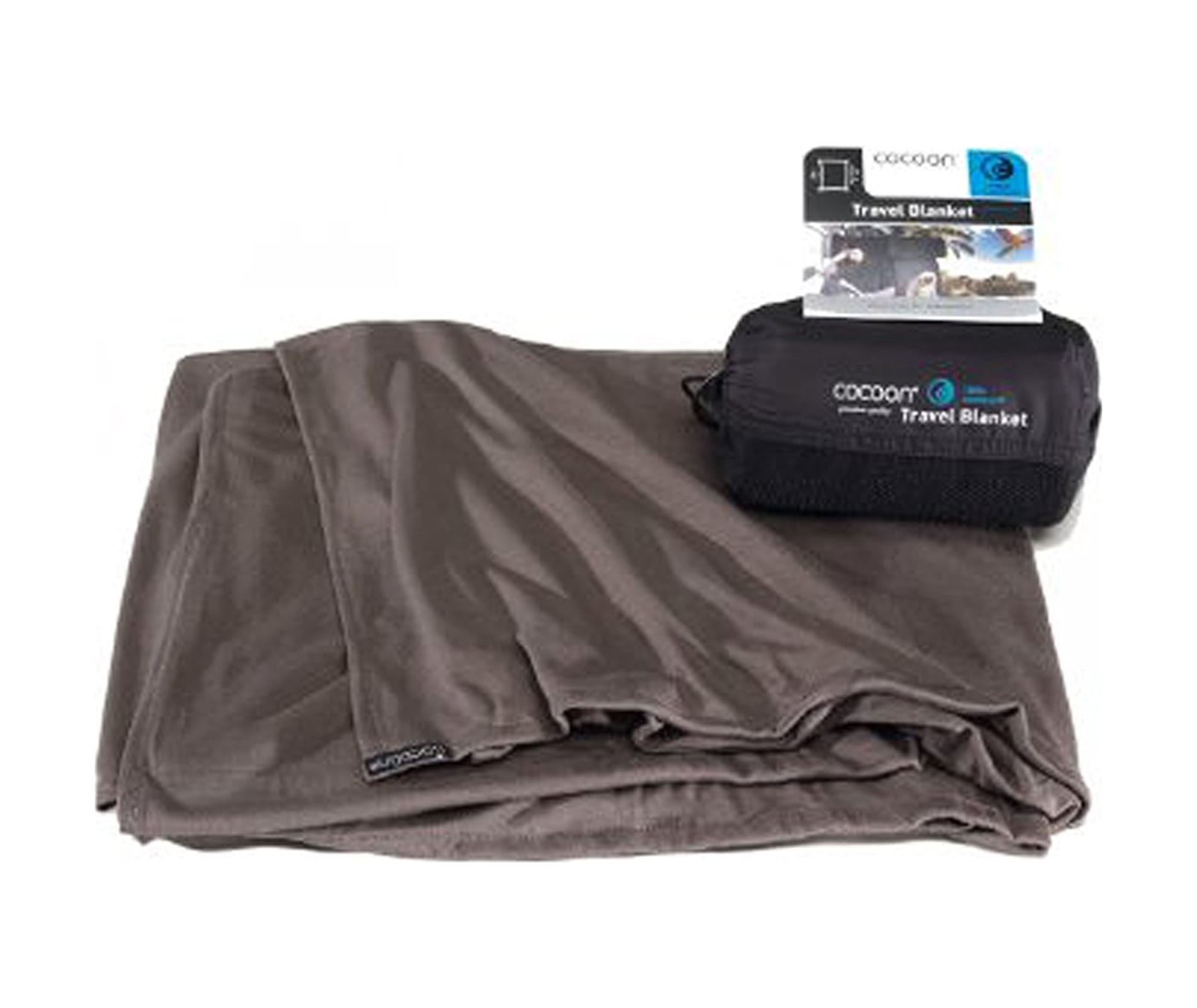 Cocoon Coolmax Travel Blanket Charcoal