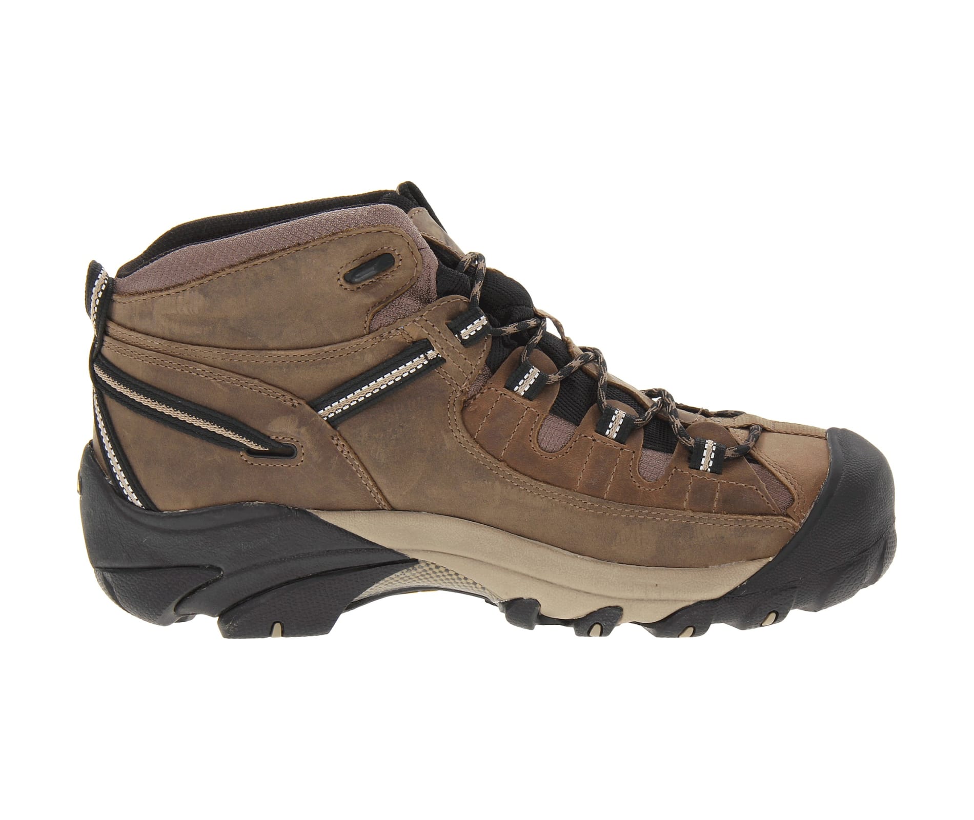 Keen Footwear Men's Targhee II Mid Wide WP Shitake/brindle - 13