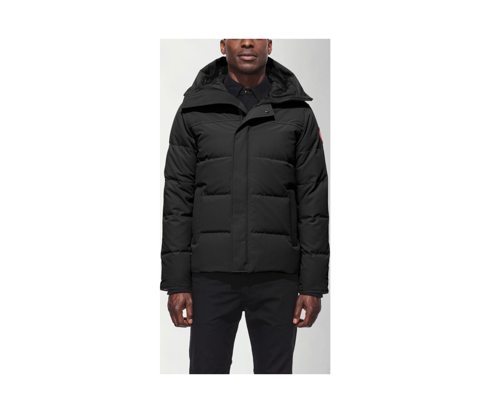 canada goose men's macmillan parka black