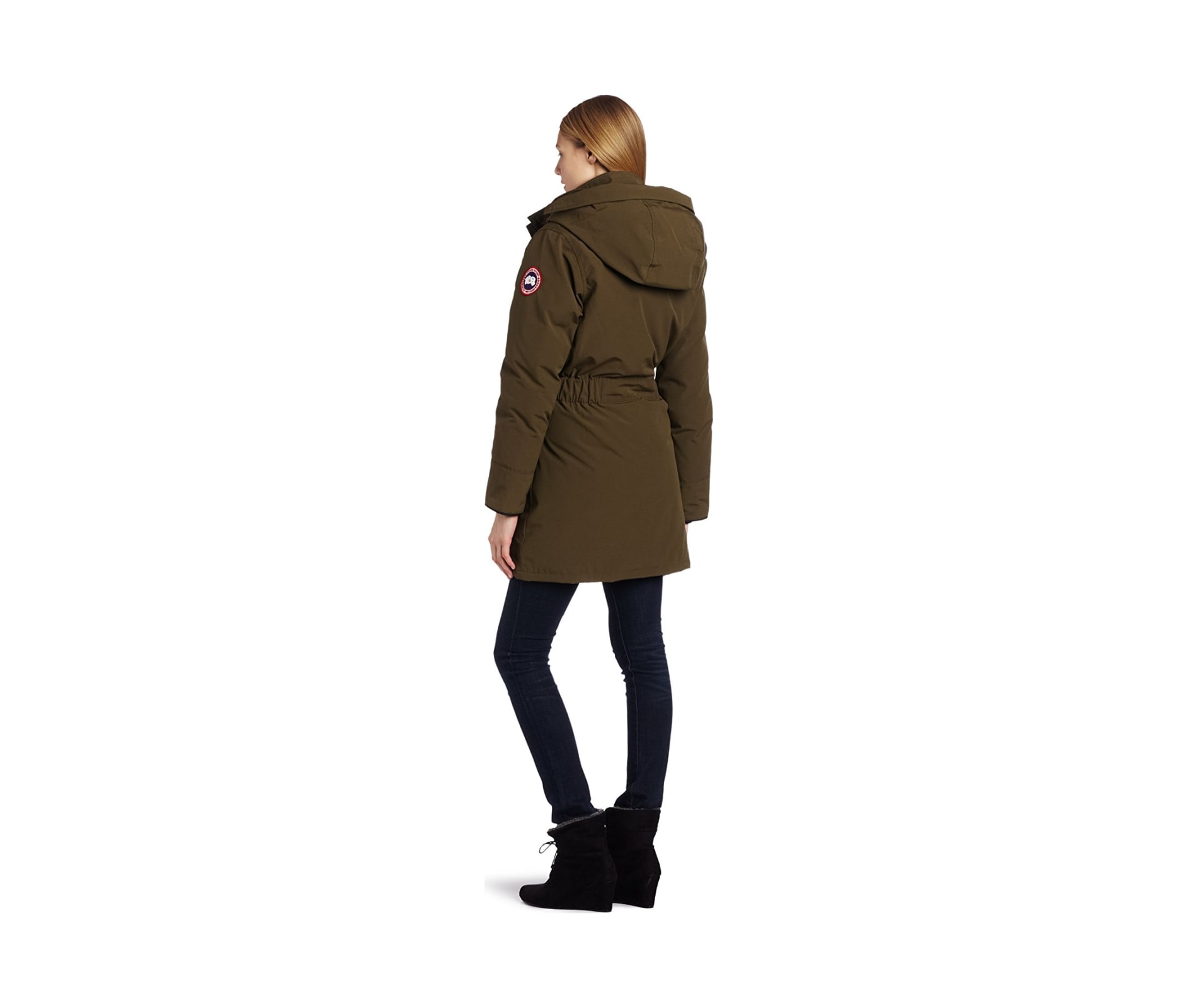 Canada Goose Women's Trillium Parka Military Green - L