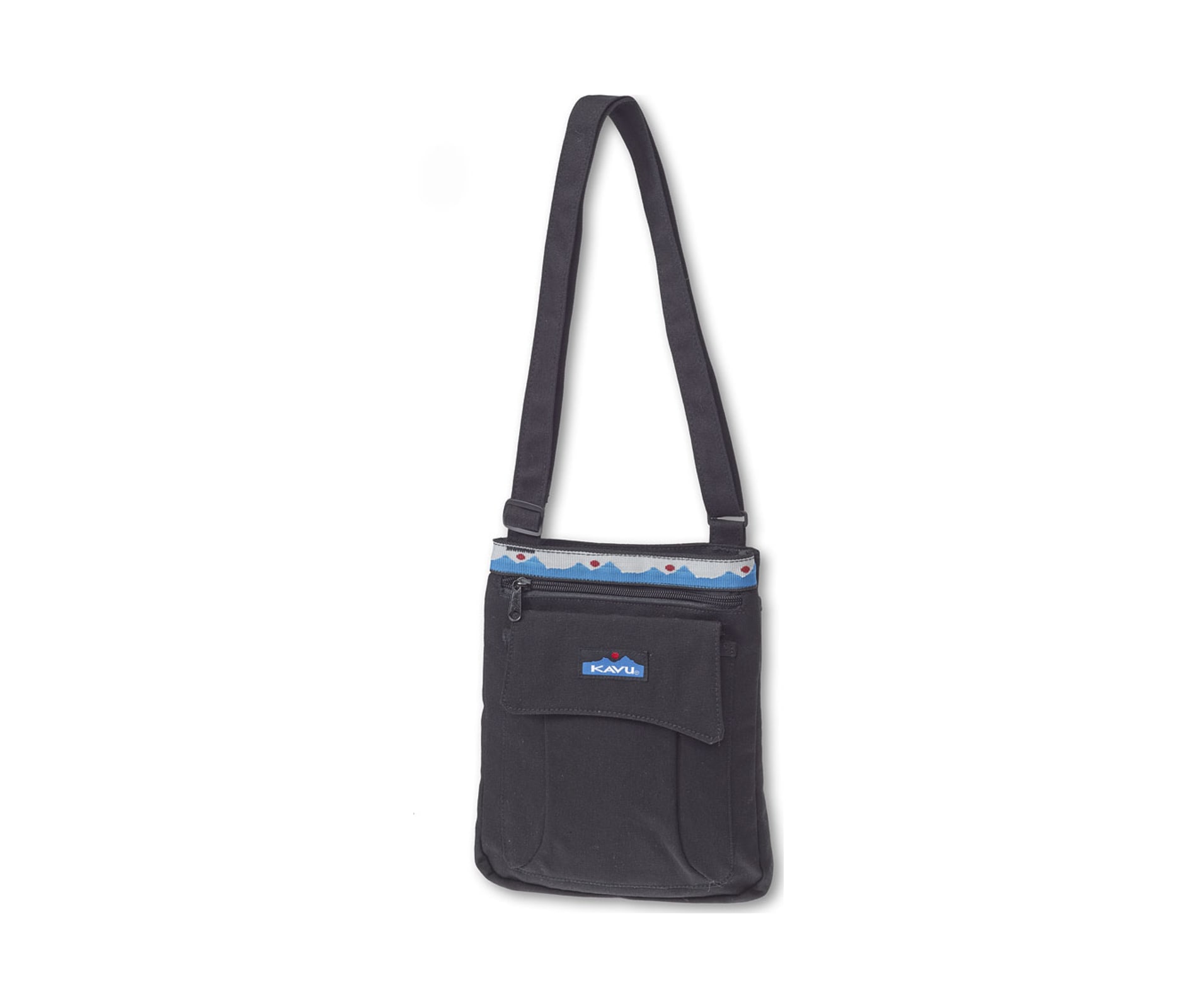 Kavu Keeper Shoulder Cross Body Bag Black