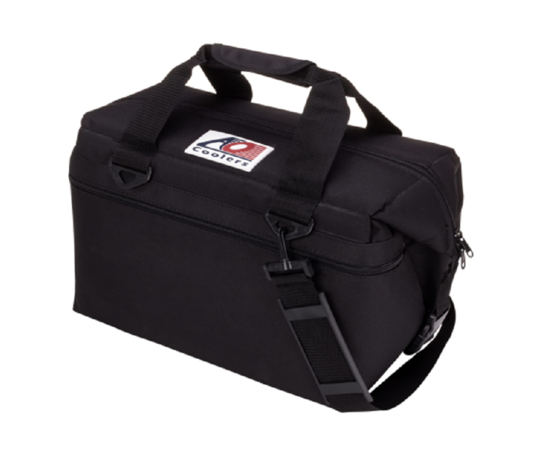 AO Coolers Canvas Cooler Black 24 Pack