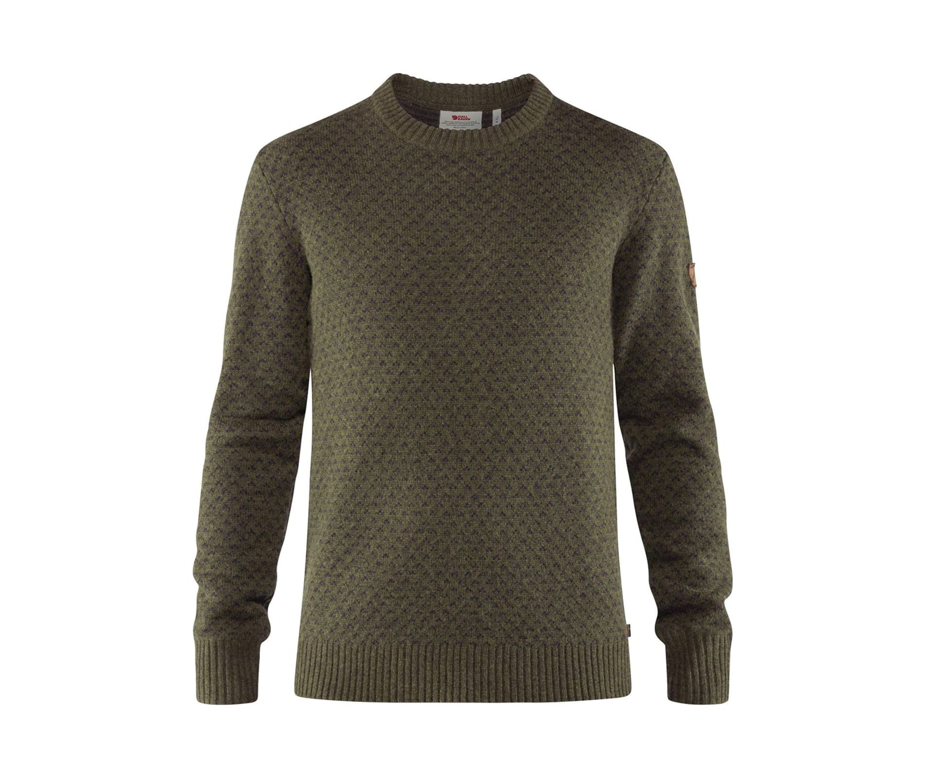Thick-Needle Sweater-Knit Fleece