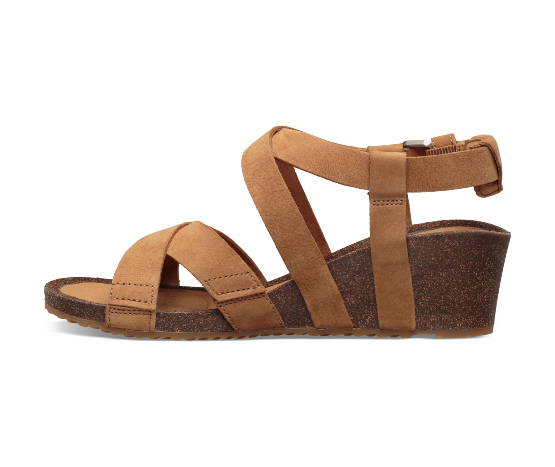 teva mahonia wedge cross strap