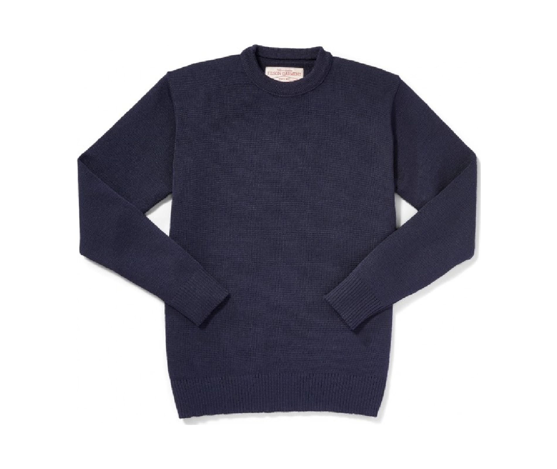 Filson 10691 Crewneck Guide Sweater Dark Navy - Large