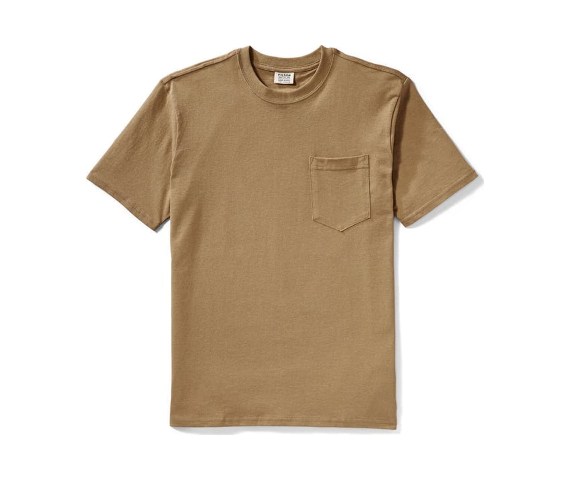 Filson Men's Short Sleeve Outfitter Solid One-Pocket T-Shirt - Rugged ...