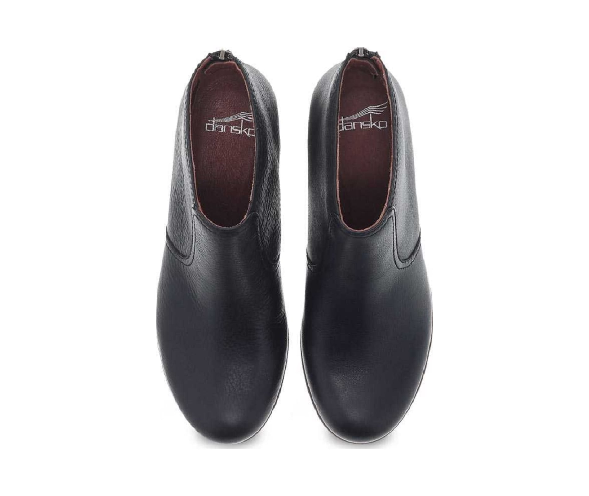 Dansko Women's Becki - Black Waterproof Tumbled - 37