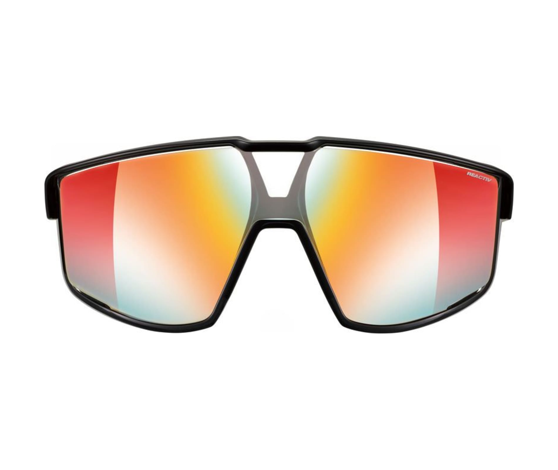 Julbo Fury Sunglasses Translucent Black/black Frame With Reactiv