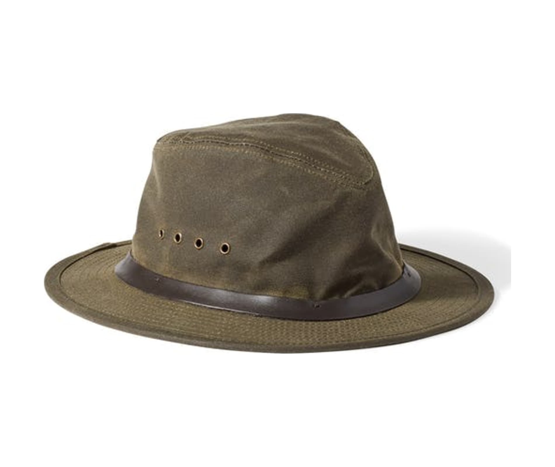 Filson Tin Cloth Packer Hat - Otter Green - XXL