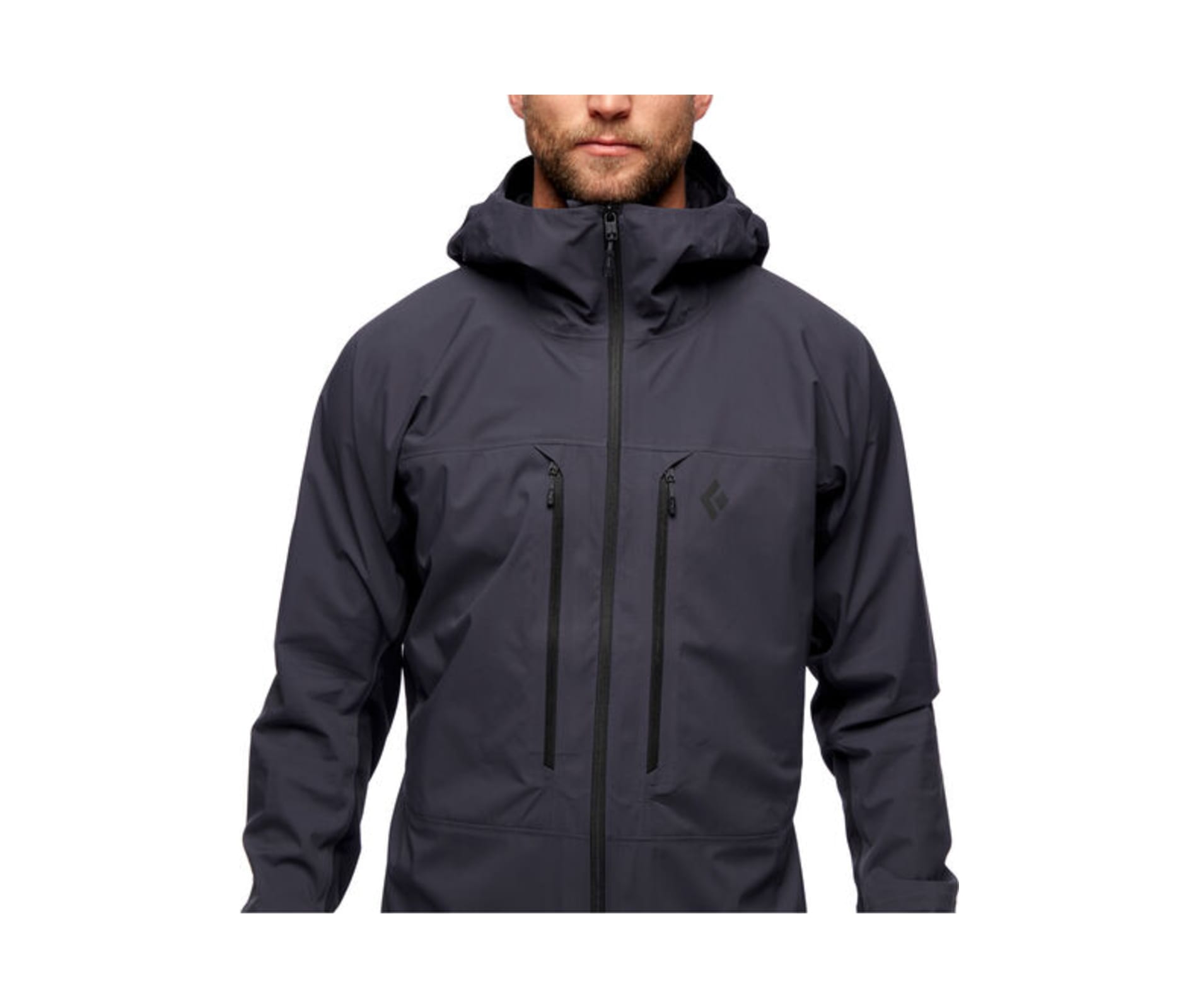 Black Diamond Men's Dawn Patrol Hybrid Shell - Carbon - Extra Large