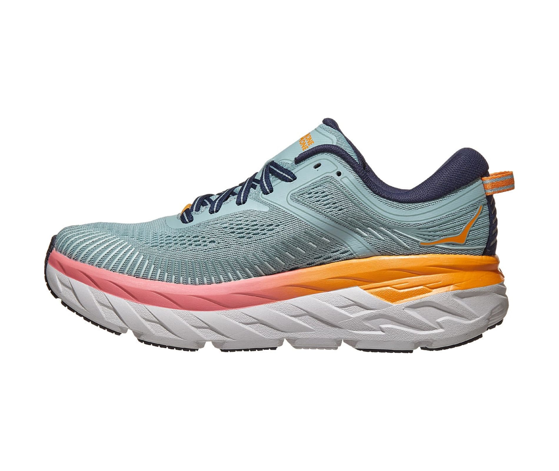 Hoka One One Women's Bondi 7 - Blue Haze/black Iris - 9.5