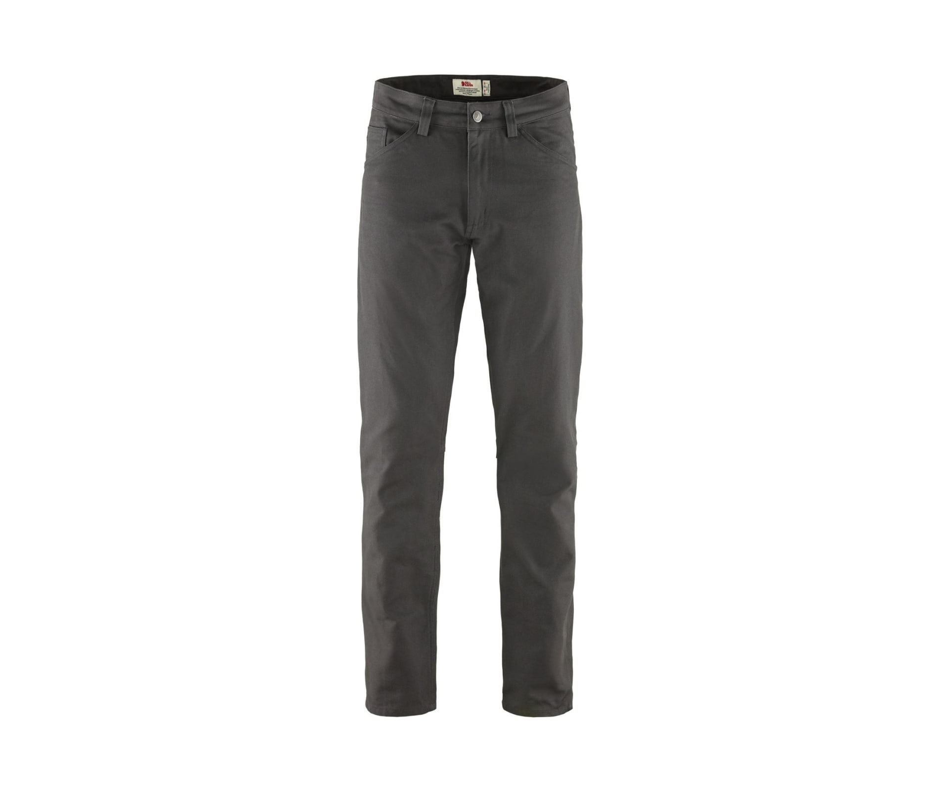 Fjallraven Men's Greenland Canvas Jeans - Dark Grey - 50
