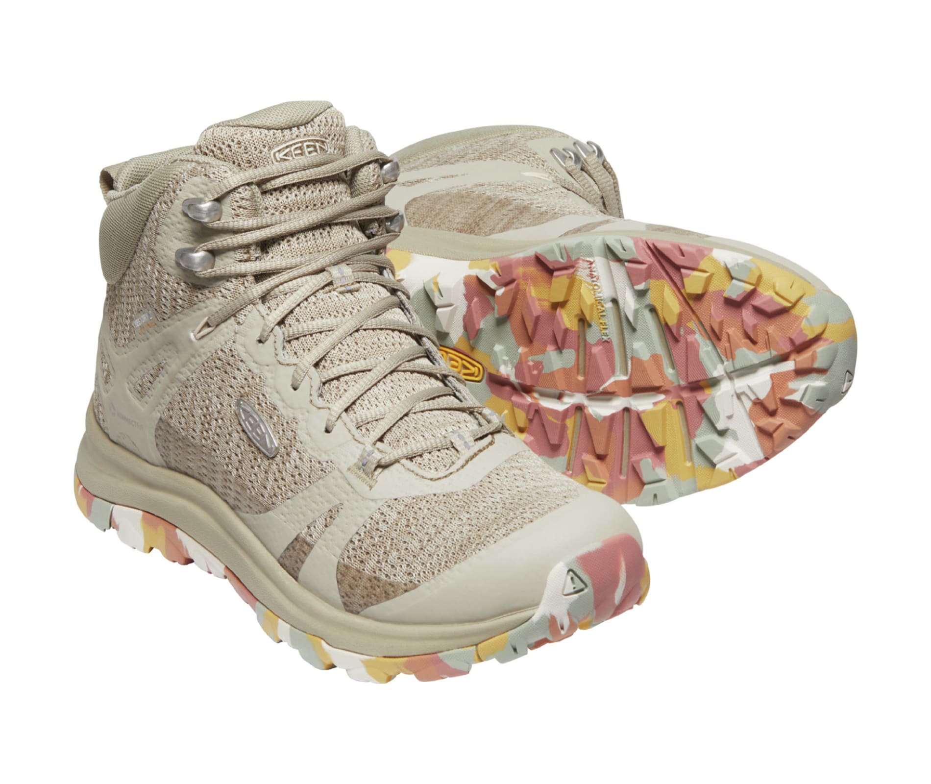 Keen Women's Terradora Ii Mid Wp - Brick Dust/birch - 9.5